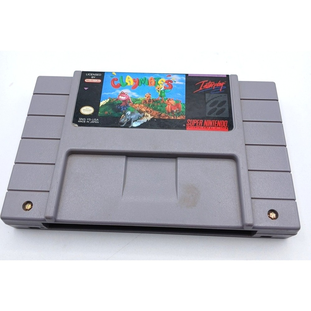 Claymates (Super Nintendo 1994) SNES Cart Only Authentic TESTED